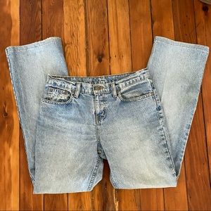 ralph lauren low rise flare jeans